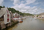 Dinan, port sur la Rance 